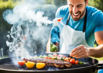 Abschrecken beim Grillen