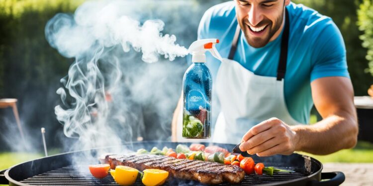 Abschrecken beim Grillen