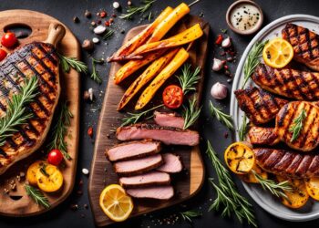 Braten und Grillen Kochtechniken