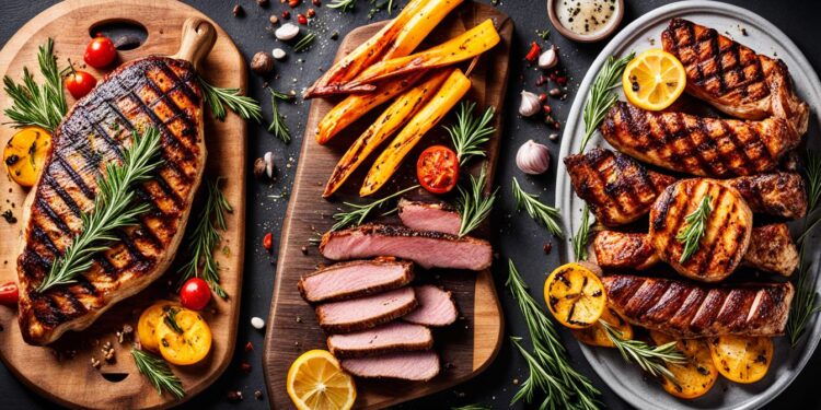 Braten und Grillen Kochtechniken