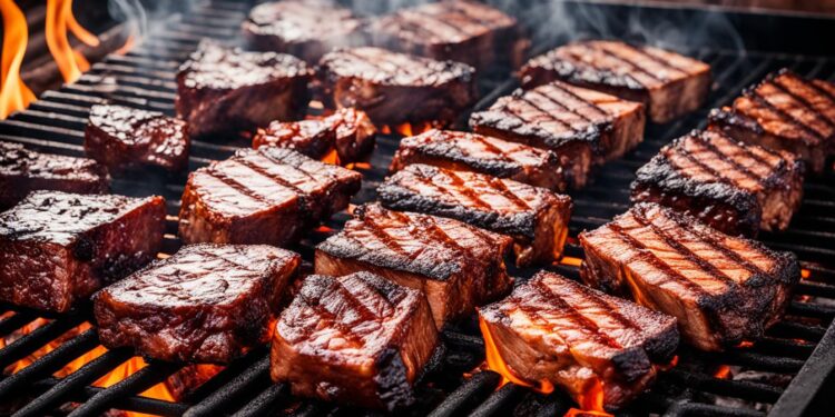 Burnt Ends vom Grill