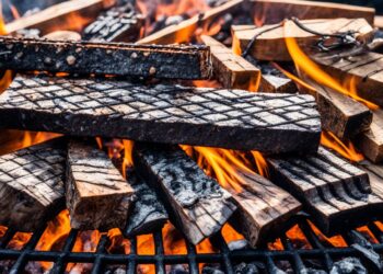 Chunks für das Räuchern beim Grillen