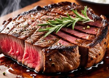 Dry Aged Steak auf dem Grill