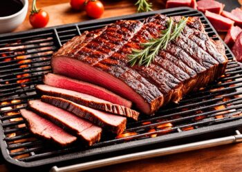 Flat Grillen Beef Brisket