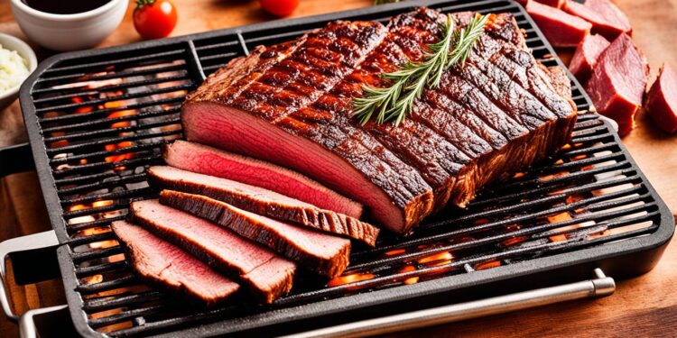 Flat Grillen Beef Brisket