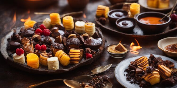 Gegrillte Nachspeisen