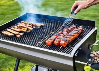 Gravity Feed beim Grillen