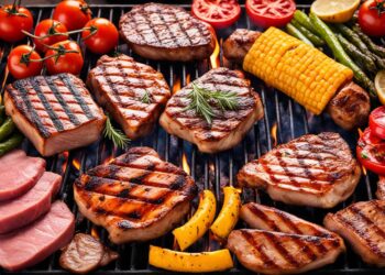Grill und Fleisch