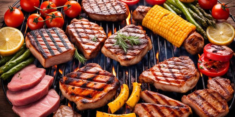 Grill und Fleisch