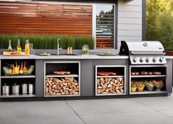 Moderne Grillstation Cooking Zone