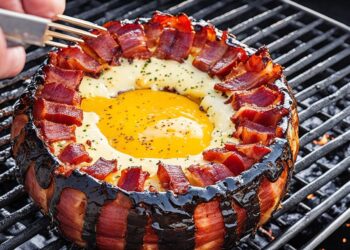 Saftige Bacon Bomb auf dem Grill