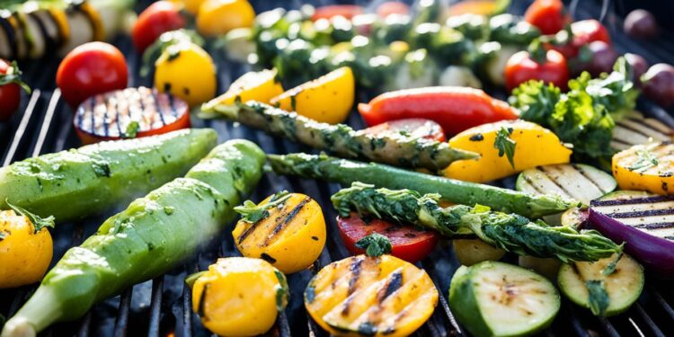 Vegetarische Grillrezepte auf dem Grillrost