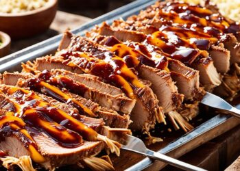 Langsam gegrilltes Pulled Pork