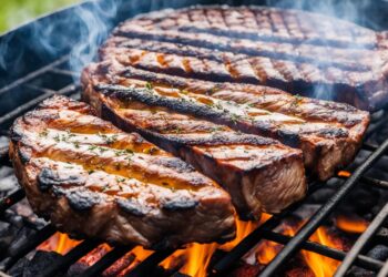 Messerfett beim Grillen