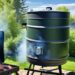 Barrel-Smoker für das Smoken beim Grillen