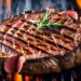 Perfekt gegrilltes Rare-Steak