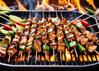 Authentische Yakitori-Spieße