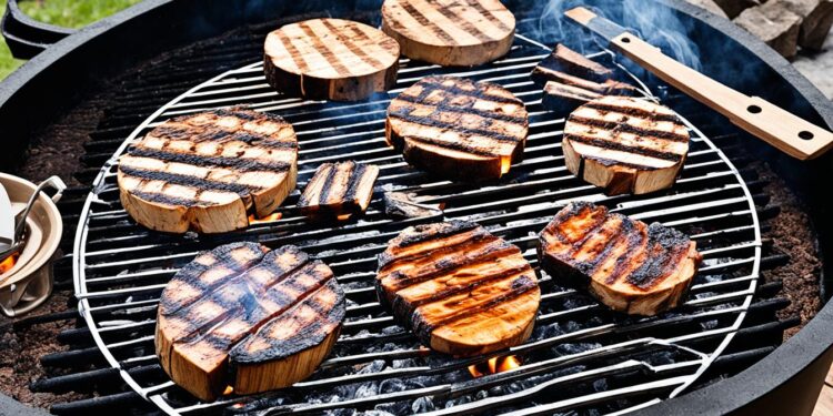 Räucherklötze auch bekannt als Woodchunks